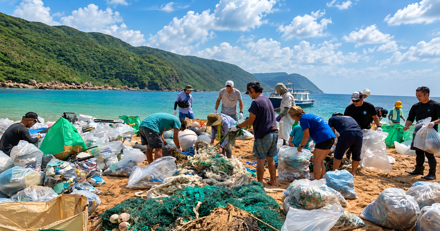 海洋プラスチックを再生素材にするまでに分かった７つの壁